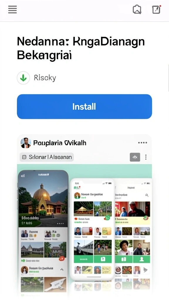 Tampilan antarmuka yang menarik dan user-friendly.
