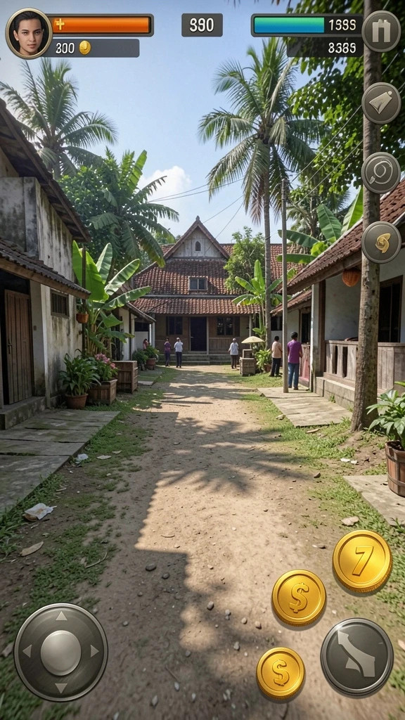 Momen seru saat mencapai level baru.