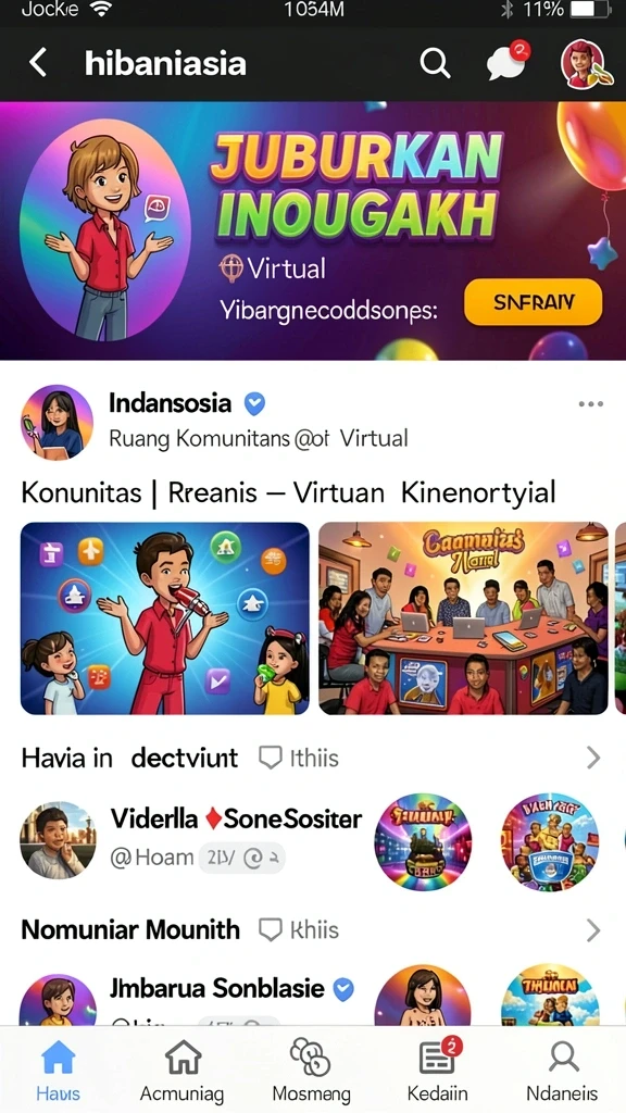 Beragam permainan yang siap menghibur Anda.