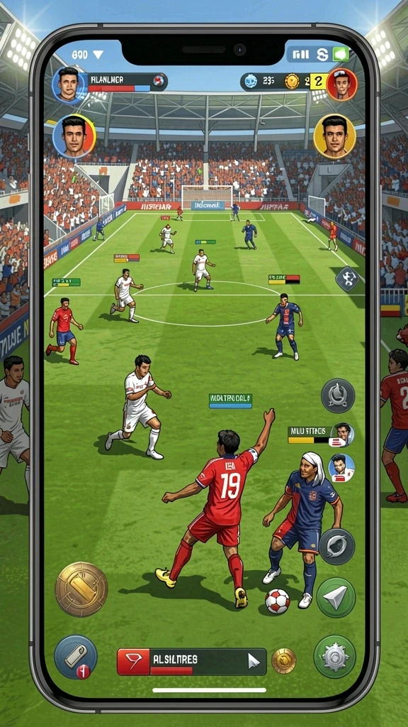 Tampilan awal game yang menarik dan user-friendly.
