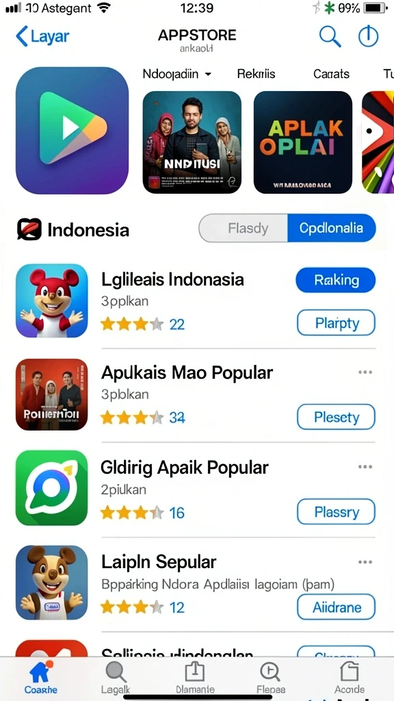 Tampilan antarmuka yang menarik dan mudah digunakan.