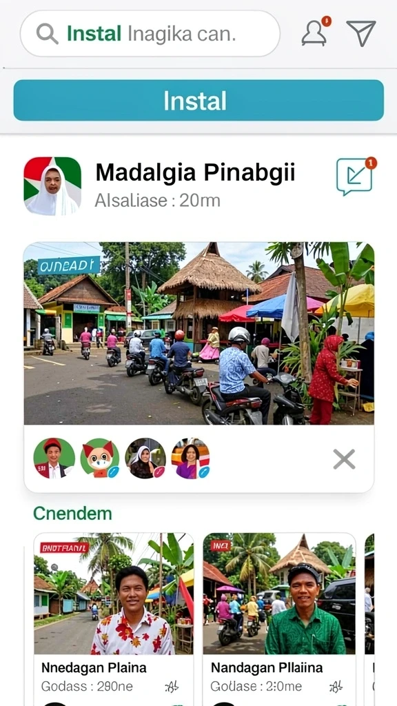 Fitur komunitas yang memungkinkan interaksi antar pemain.