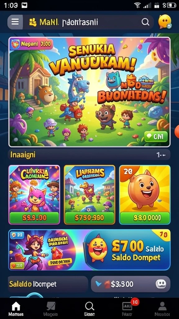Fitur live casino dengan dealer sungguhan.