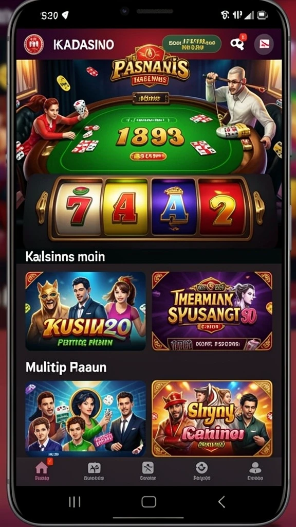 Tampilan antarmuka yang menarik dan intuitif.