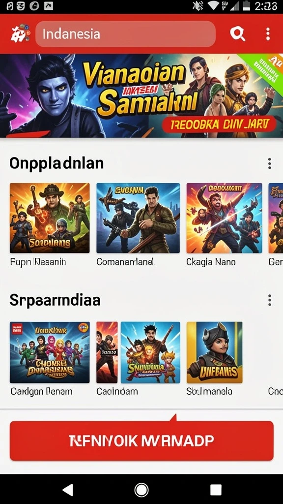 Grafis yang memukau, penuh warna dan detail.