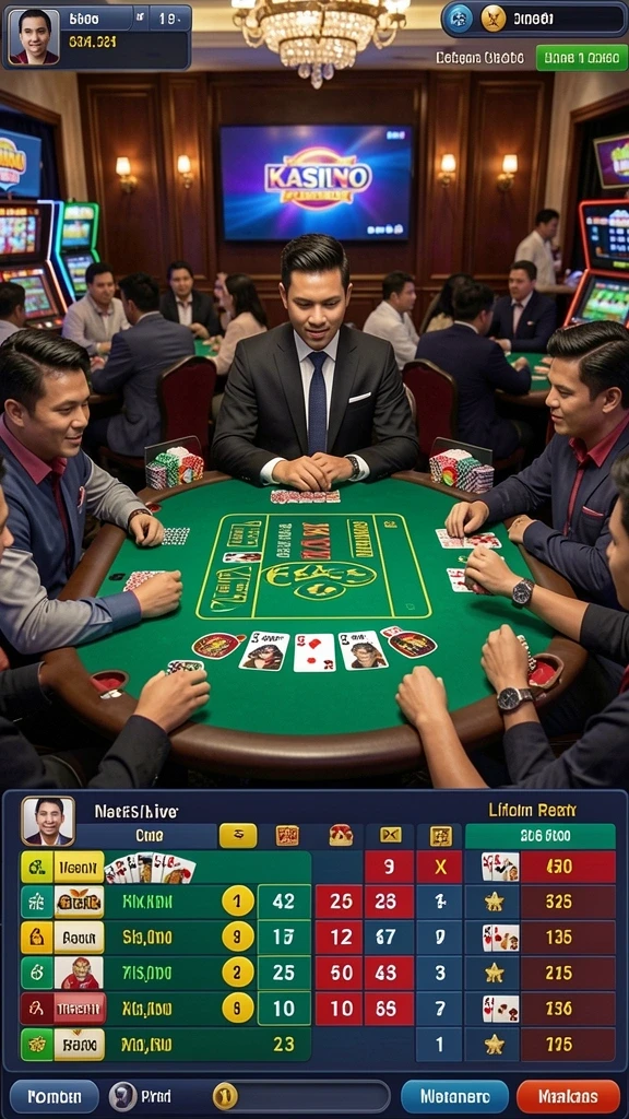 Tampilan antarmuka pengguna yang menarik.