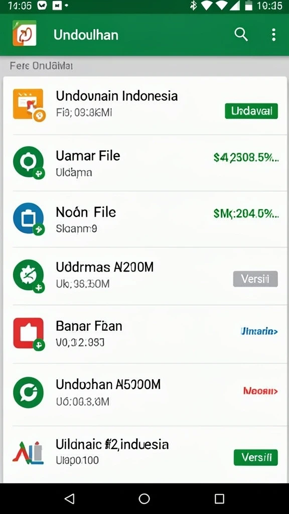 Screenshot memperlihatkan grafis yang menawan dari latar belakang permainan.