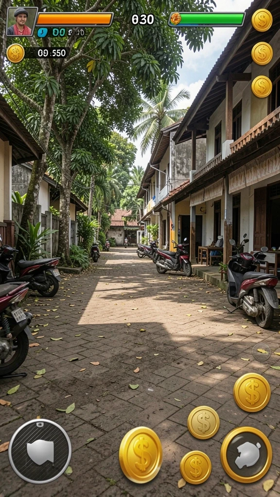 Tampilan antarmuka yang modern dan menarik.