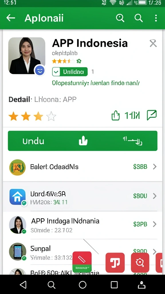 Tampilan utama yang menarik dan futuristik.