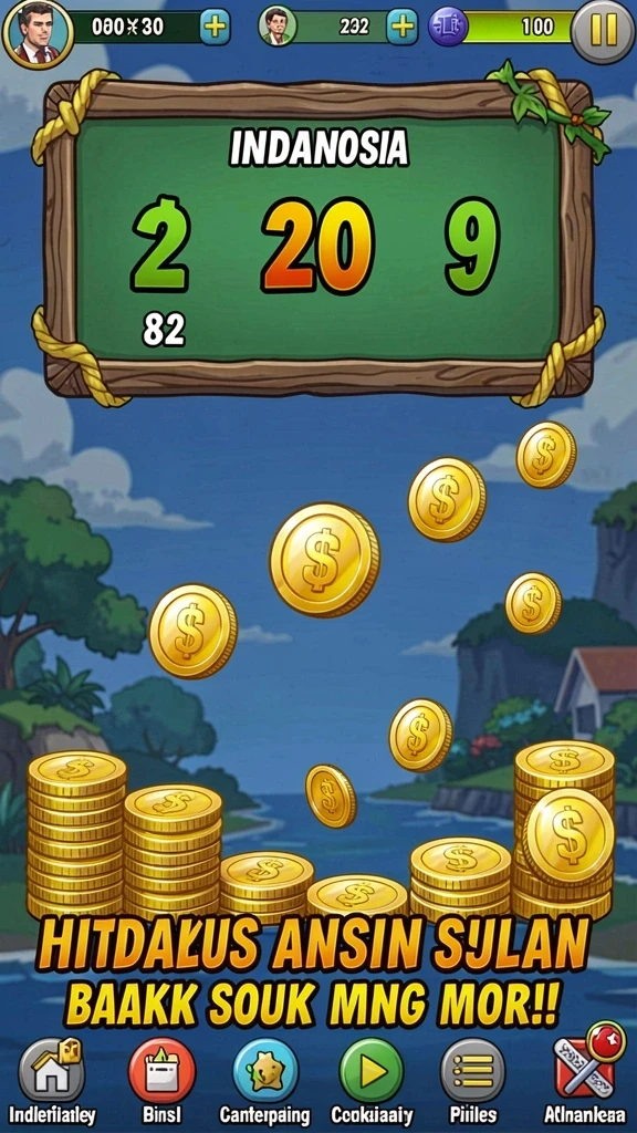 Tampilan awal game FIONA77 yang menarik.