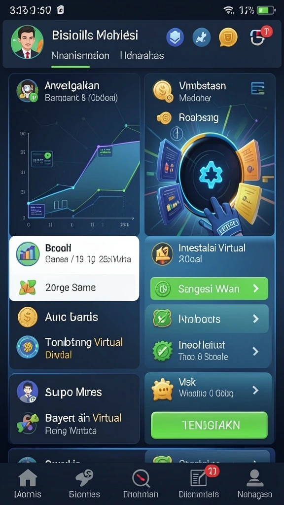 Tampilan antarmuka yang user-friendly dan menarik.
