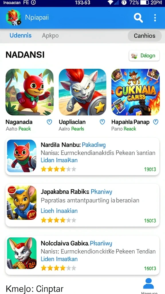 Grafis yang mengesankan dan penuh warna.
