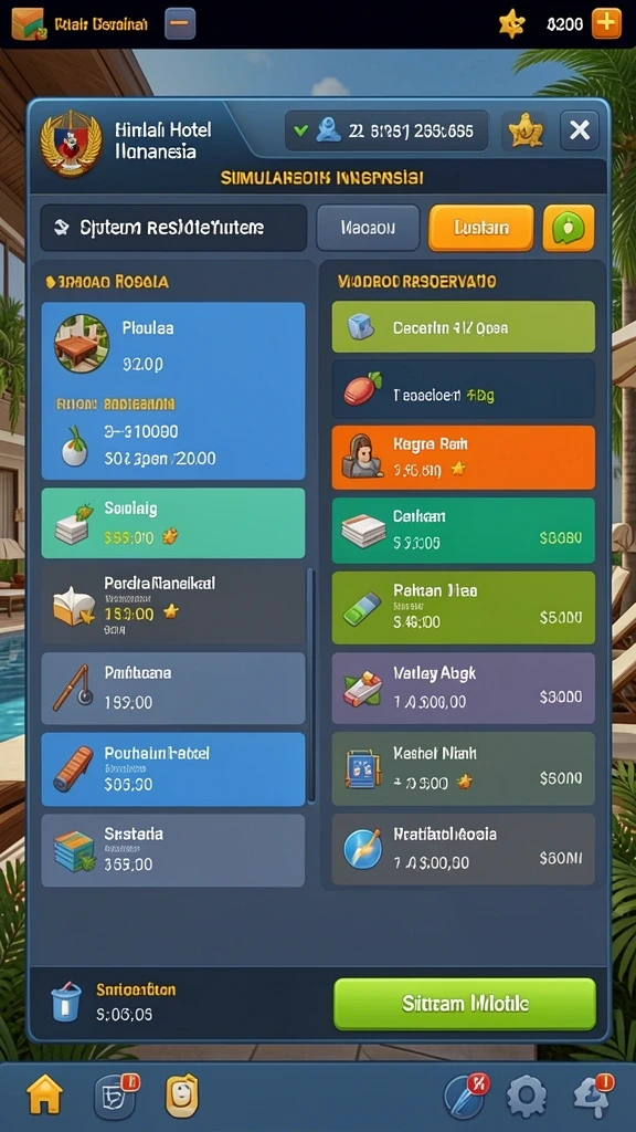 Sistem reward yang adil untuk semua pemain.