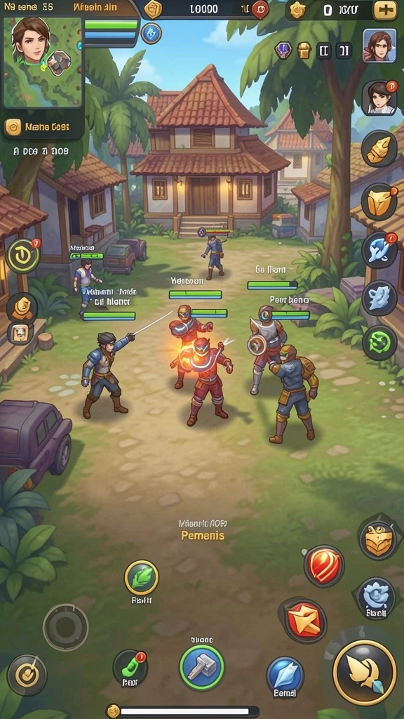 Fitur multiplayer yang memungkinkan pemain bersaing.