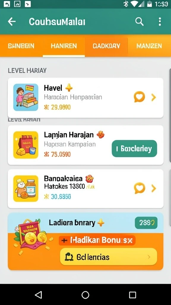 Tampilan antarmuka yang intuitif dan mudah digunakan.