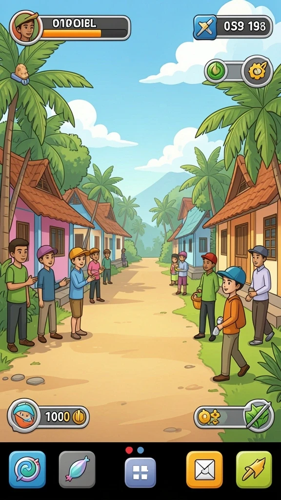 Tampilan antarmuka yang intuitif dan menarik.