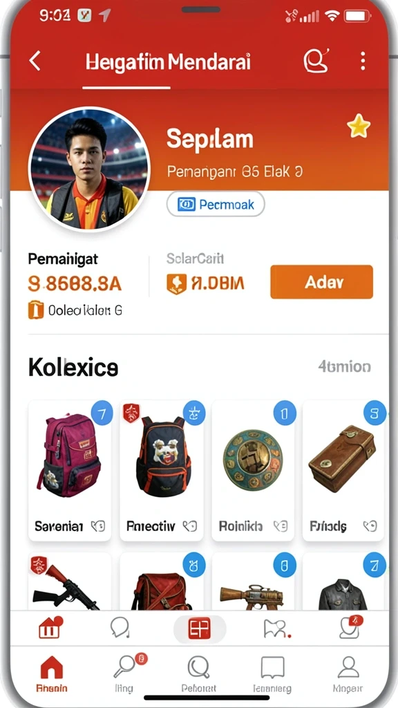 Tampilan permainan slot yang menarik dengan efek visual menawan.