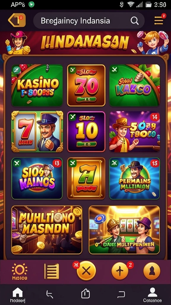 Bonus dan promosi yang menggiurkan.