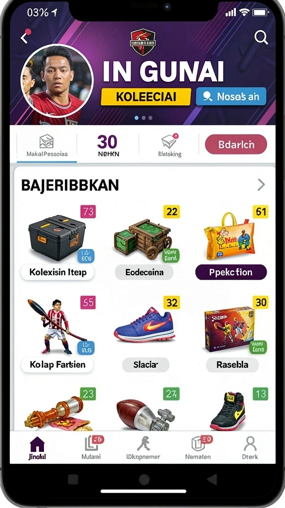 Tampilan antarmuka yang menarik dan mudah digunakan.