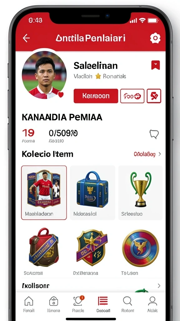 Fitur live draw untuk melihat hasil secara real-time.