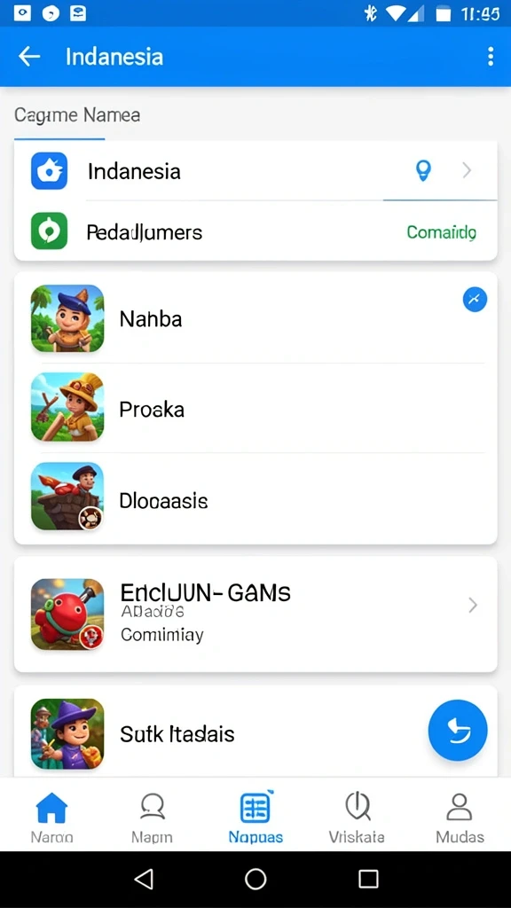 Fitur permainan slot yang bervariasi dan seru.