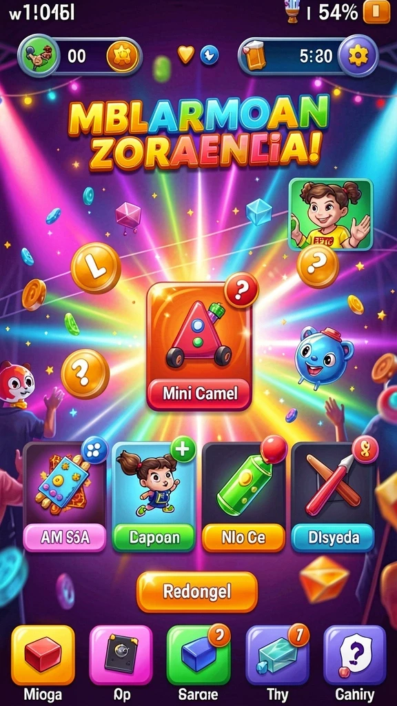 Tangkapan layar menampilkan pertarungan epik melawan monster.