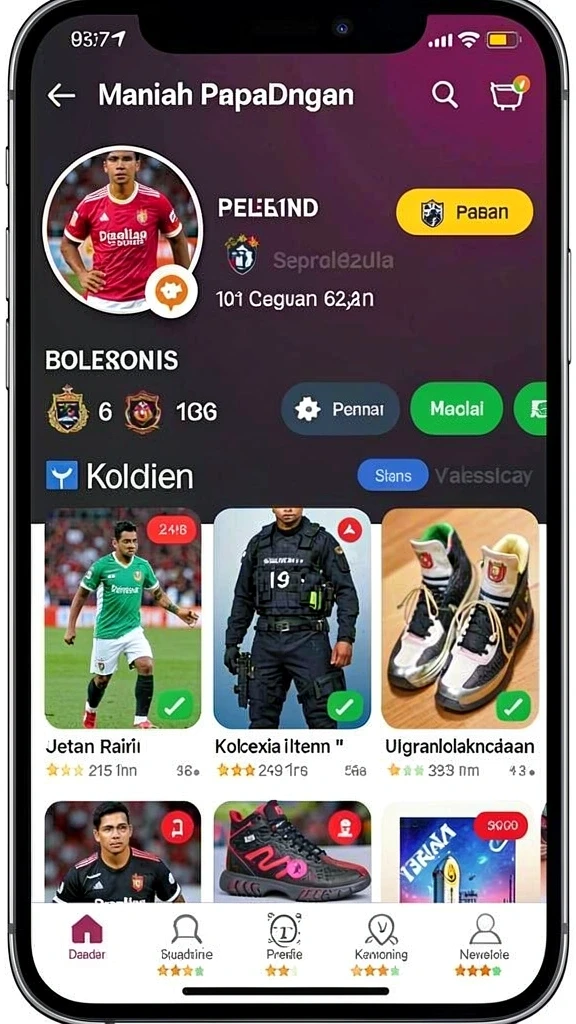 Tangkapan layar memperlihatkan menu upgrade karakter yang menarik.