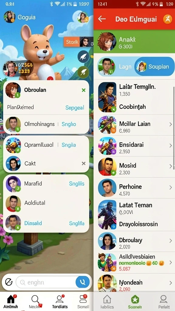 Level menantang yang penuh rintangan.