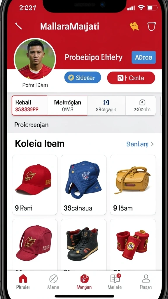Tampilan antarmuka yang menarik dan sederhana.