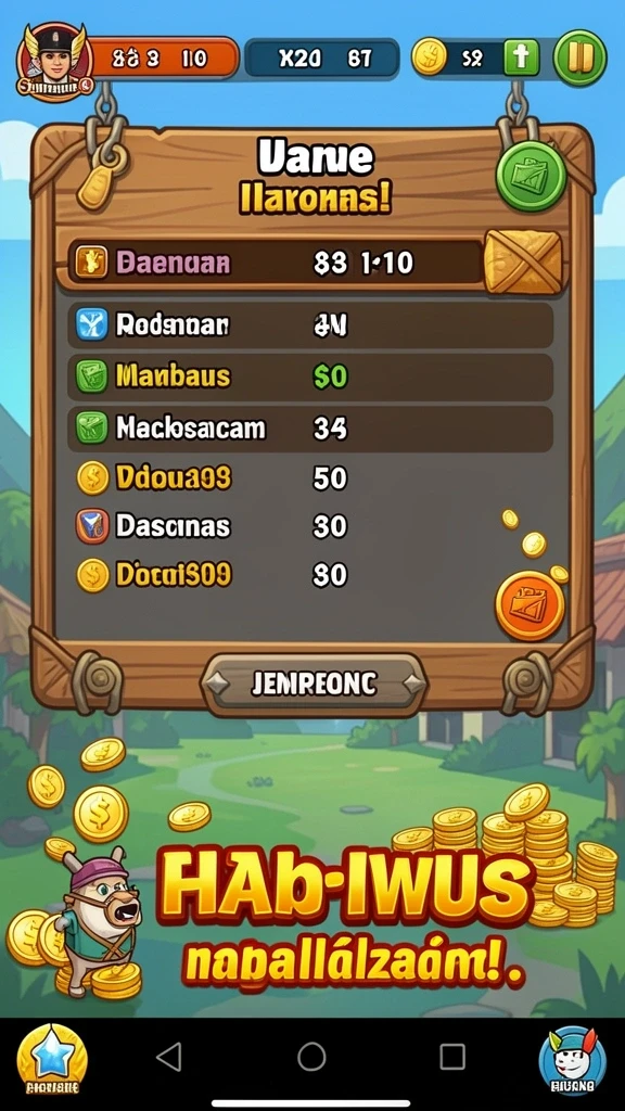 Gameplay yang seru dengan berbagai tantangan.