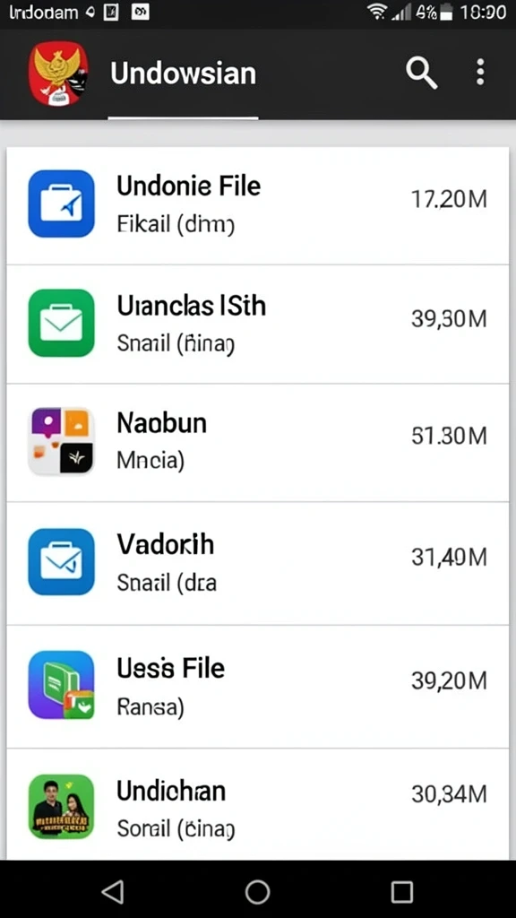 Tampilan antarmuka yang menarik dan user-friendly.