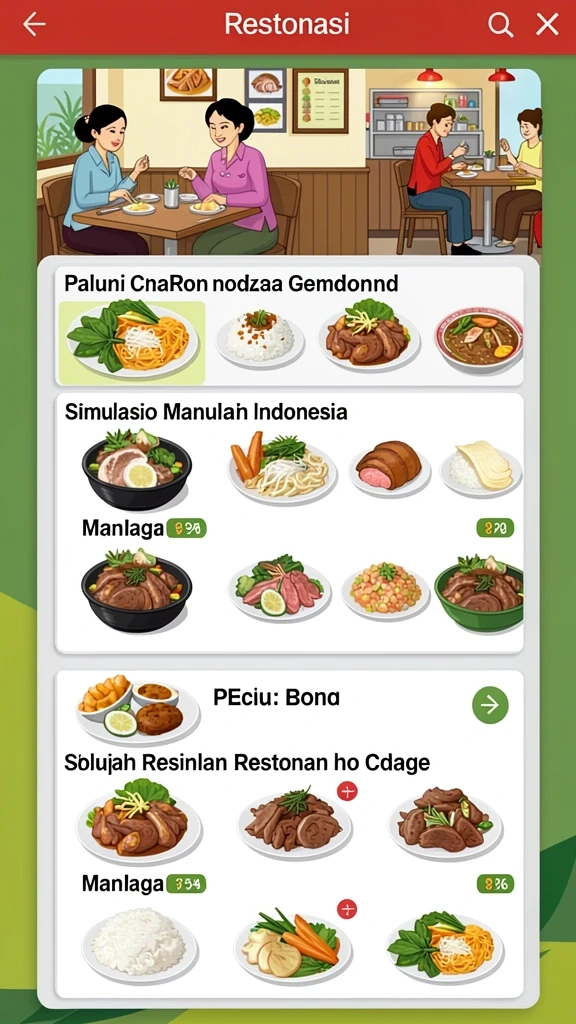 Tampilan misi yang menunjukkan tantangan yang harus dihadapi.