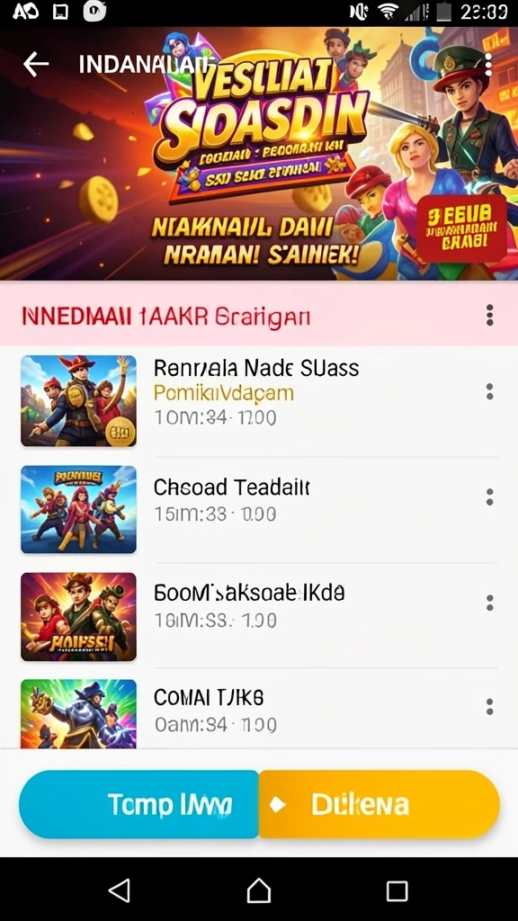 Fitur live betting yang menambah keseruan taruhan.
