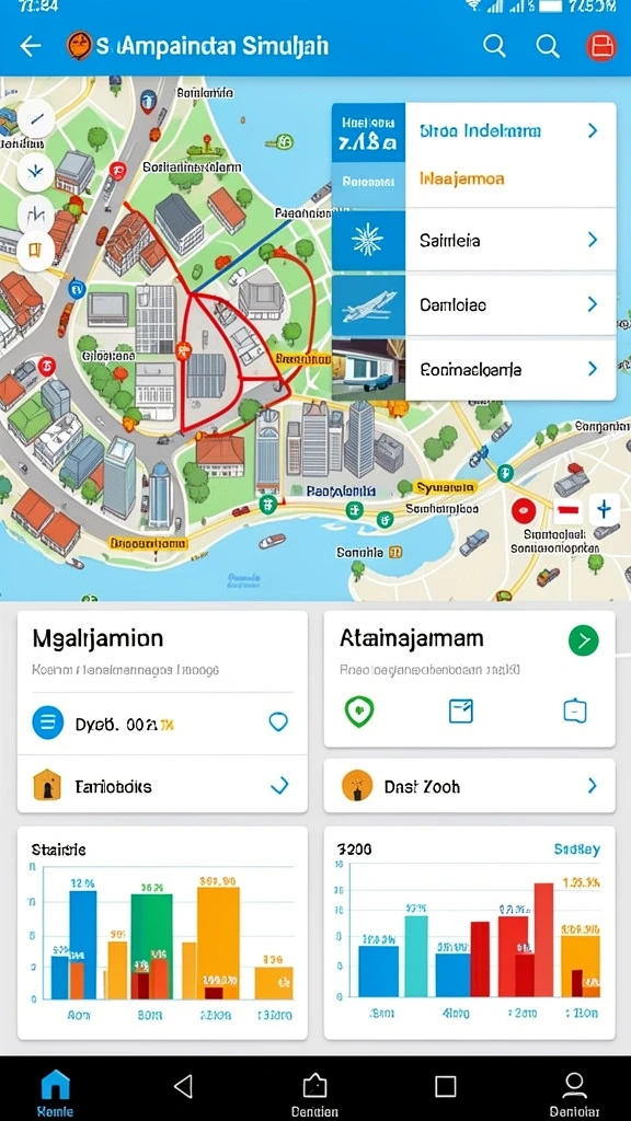 Screenshot 1: Tampilan awal game yang menarik.