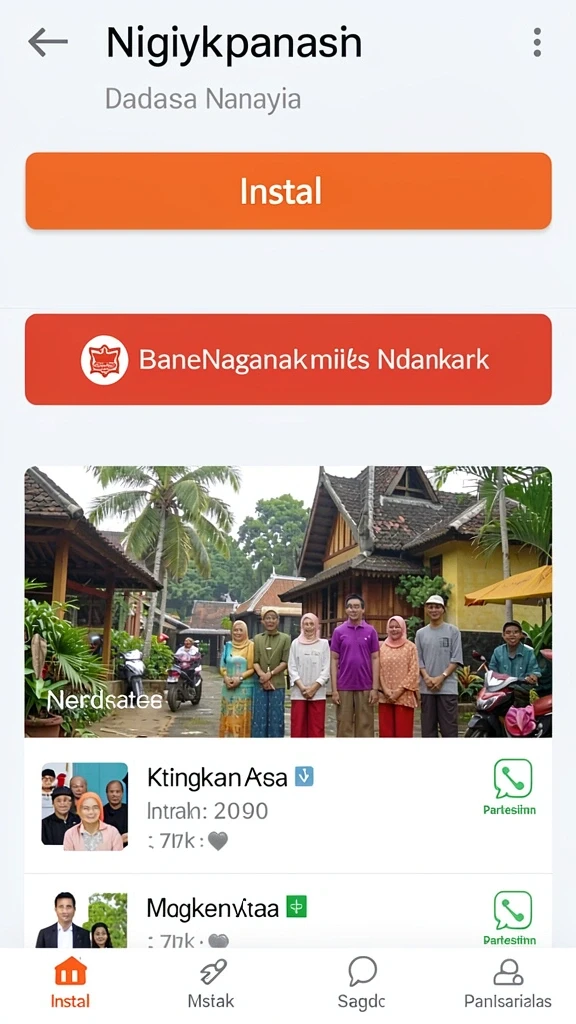 Tampilan antarmuka yang intuitif untuk memudahkan navigasi.