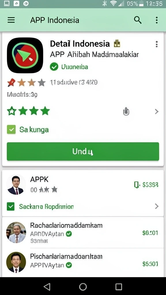 Tampilan awal RT99 yang menarik dan intuitif.