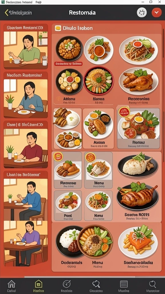 Antarmuka pengguna yang menarik dan mudah dinavigasi.