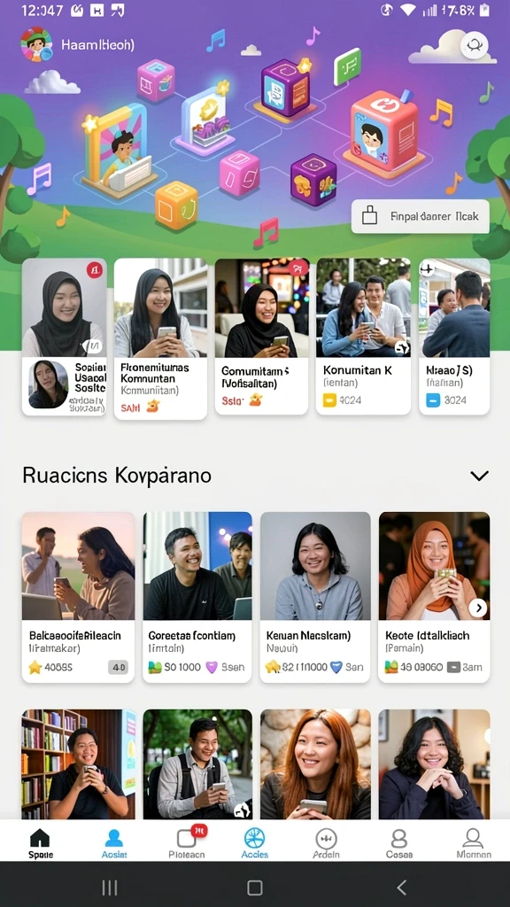 Grafik yang memukau dan detail dalam permainan.