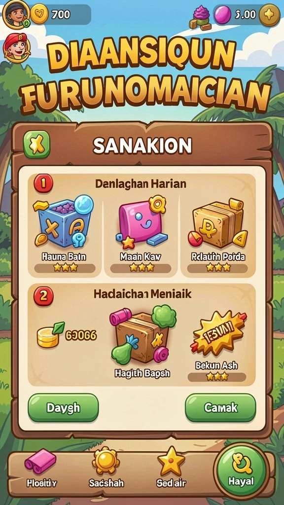 Tampilan antarmuka yang menarik dan mudah digunakan.