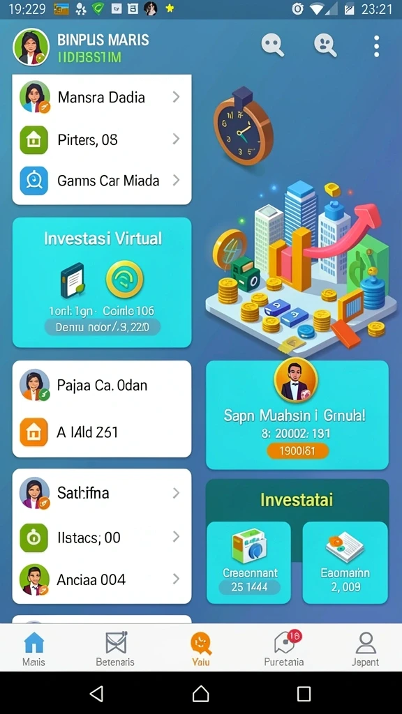Beragam pilihan permainan yang menyenangkan.