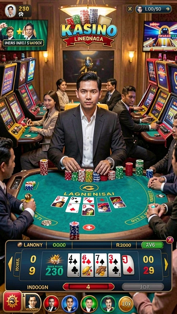 Tampilan antarmuka yang sleek dan modern.
