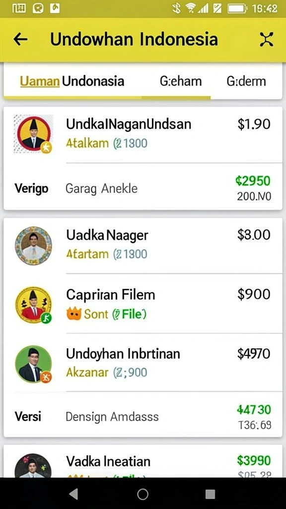 Beragam pilihan permainan menarik untuk semua usia.