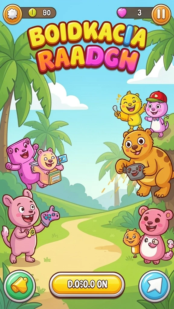 Tangkapan layar menampilkan karakter dan grafis yang menawan dalam game.