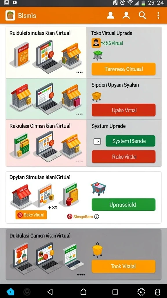 Tangkapan layar fitur permainan yang menarik.